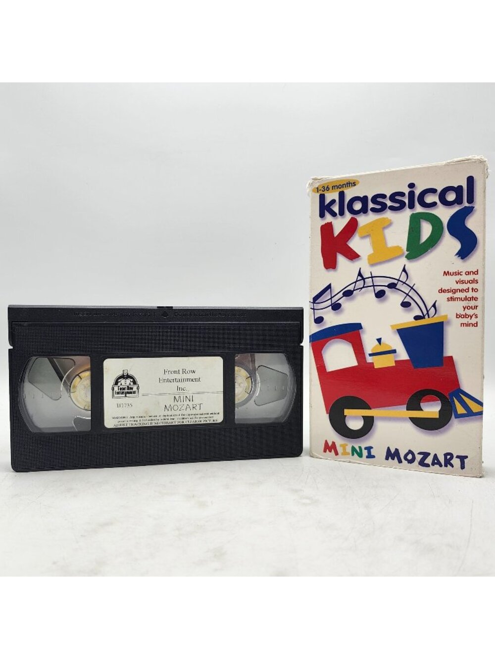Klassical Kids Mini Mozart VHS 2000 Front Row Entertainment